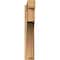 Ekena Millwork Westlake Block Rough Sawn Outlooker, Western Red Cedar, 6"W x 30"D x 34"H OUT06X30X34WTL05RWR - alternate 2